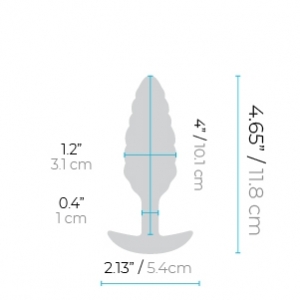 Bump Texture Anal Plug Small